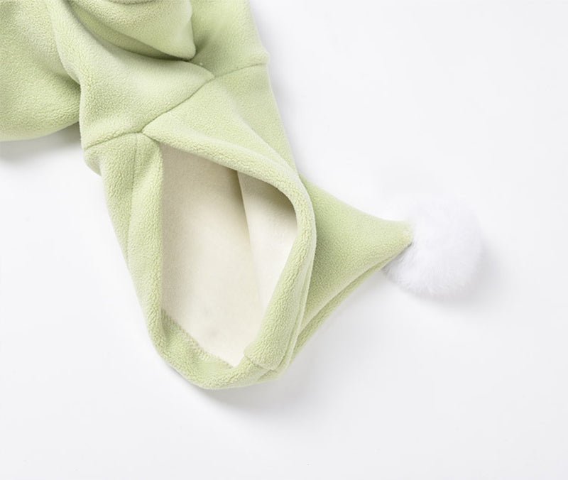 Pom Pom Pastel Pet Hoodie-2