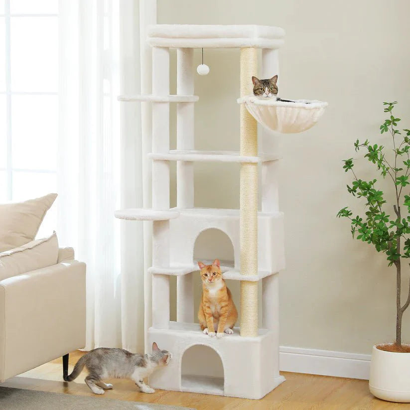 Snow Flake - 170cm Cat Tree Tower Condo-1