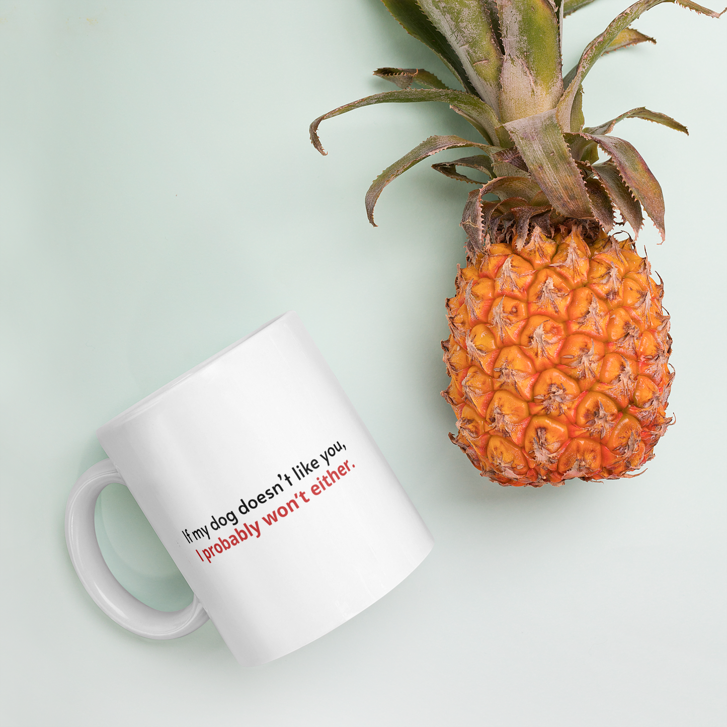 HPC COFFEE MUG - If my dog doesn't like you, I probably won't either.