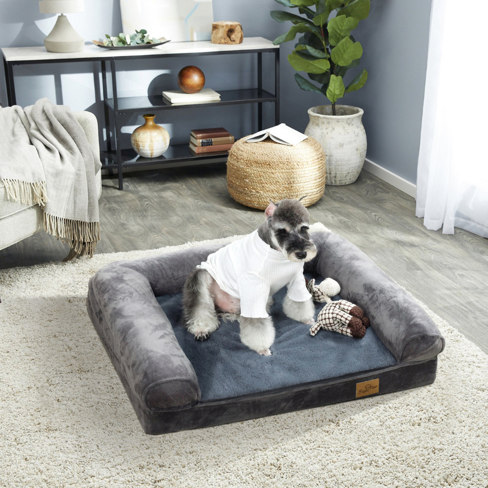 Orthopedic Pet Mattress Couch Sleeping Bed Cushion with Removable Washable Cover