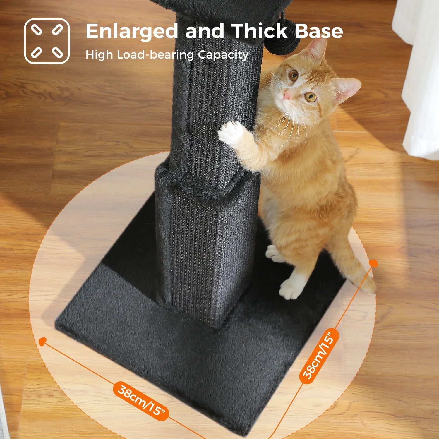 80cm Cat Scratching Tower Post (2 Colours)-2