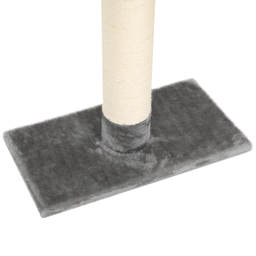 290cm Floor-to-Ceiling Cat Tree Tower with Scratching Posts & Beds