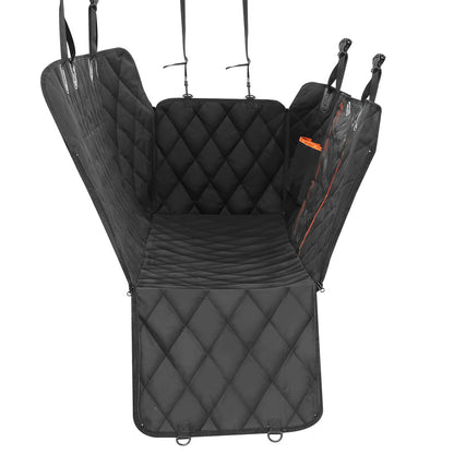 Waterproof Non-Slip Dog Car Seat Cover & Hammock with Safety Belt