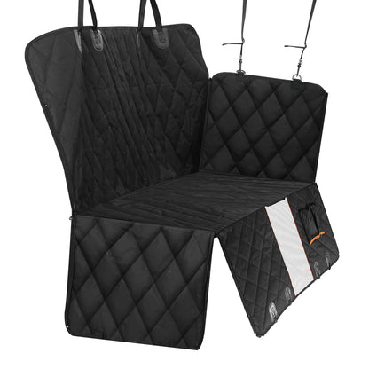 Waterproof Non-Slip Dog Car Seat Cover & Hammock with Safety Belt