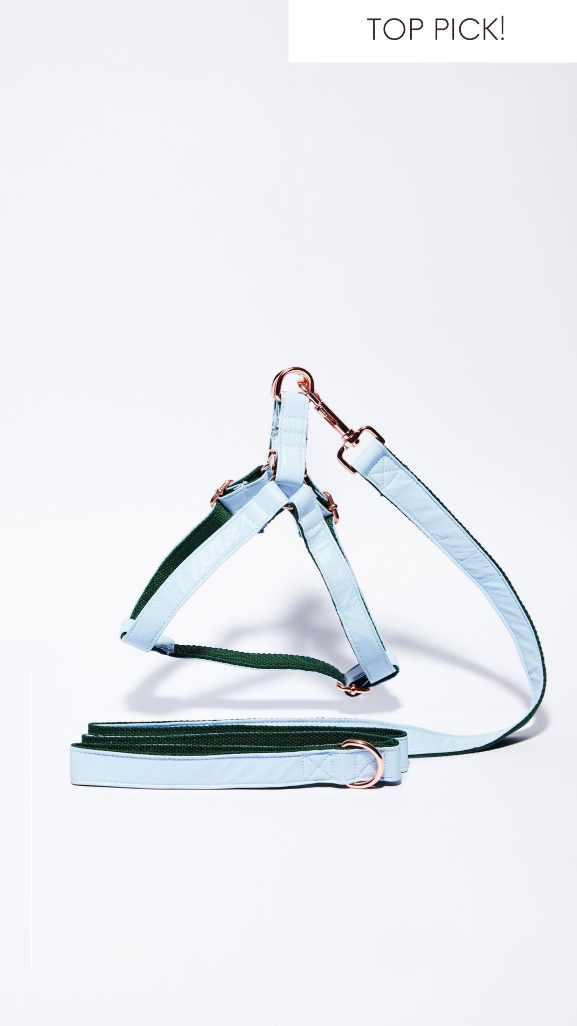 'Delicate Blue' Step In Harness Set-1