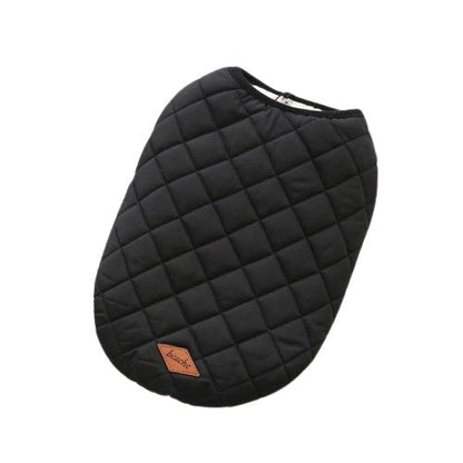 Padded Luxe Dog Vest - Black-0