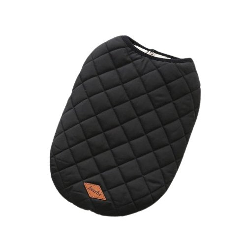 Padded Luxe Dog Vest - Black-0