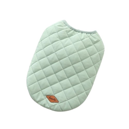 Padded Luxe Dog Vest - Green-0