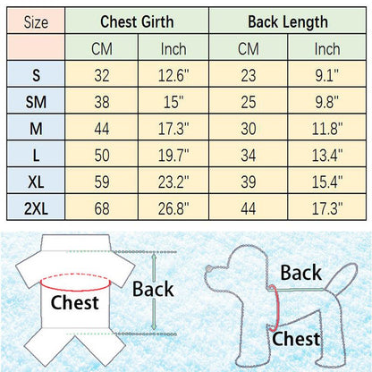 Padded Luxe Dog Vest - White-2