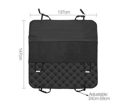 Pet Car Back Seat Mat Protector-1