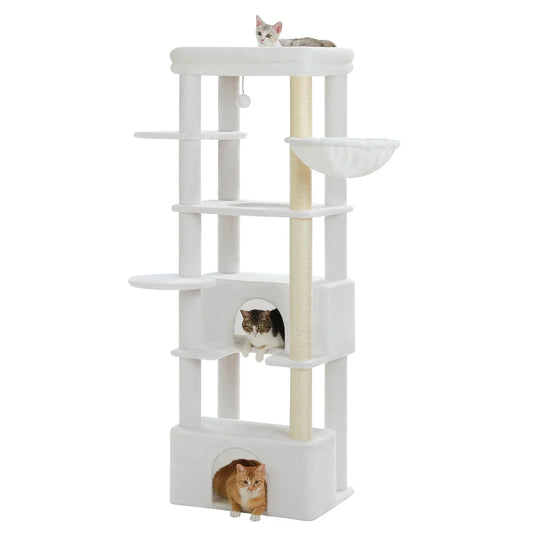 Snow Flake - 170cm Cat Tree Tower Condo-0